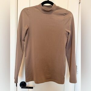 Athleta Long Sleeve Tee - Brown